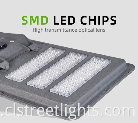 Intelligent All-in-One Integrated Solar Street Light with Motion Sensor